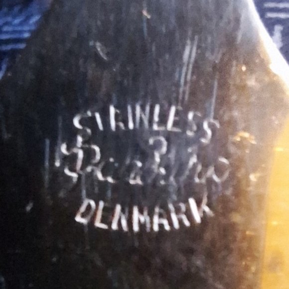 Vintage Danish 1960’s MCM Teak Stainless Steel Salad Serving Utensils Nice - Picture 4 of 4